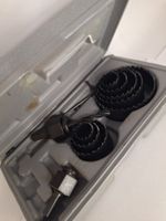 11-teiliges Lochsaegen Set Metall Bohrer Koffer gebraucht