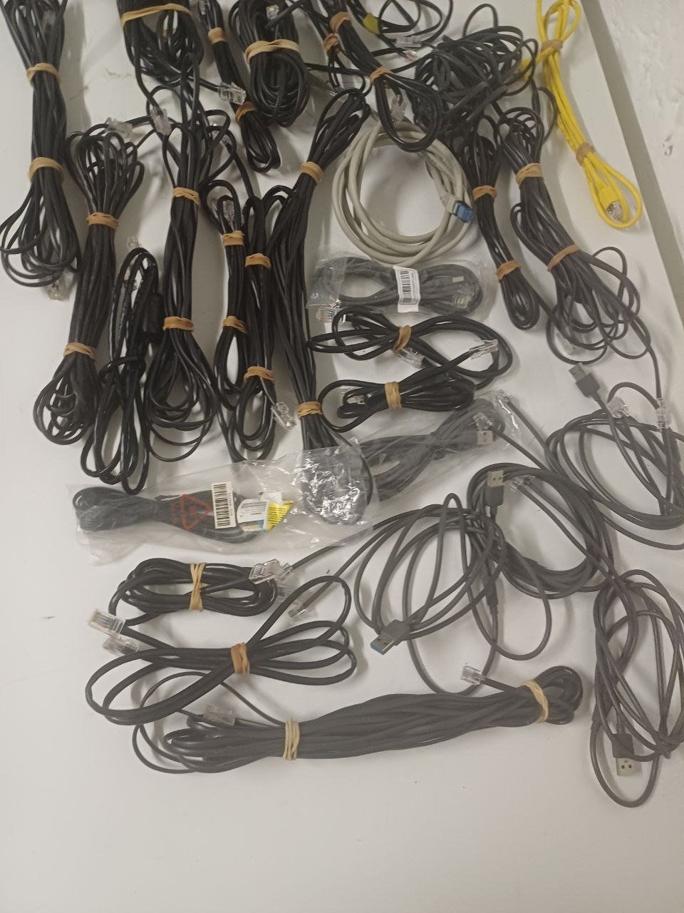 Cavi: Netzwerkkabel, 30 Stück. – Usato da Bern venduto da Yunkom 7