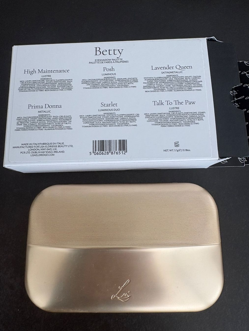 Make-up: Lisa Eldridge Betty Lidschatten Palette – Usato da Wohlen AG venduto da kissne4 1