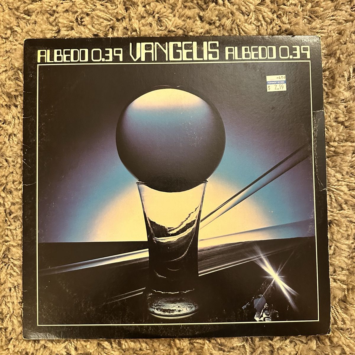 Schallplatten: Vangelis - Albedo 0.39 LP – Gebraucht aus Viganello von md__2rd2