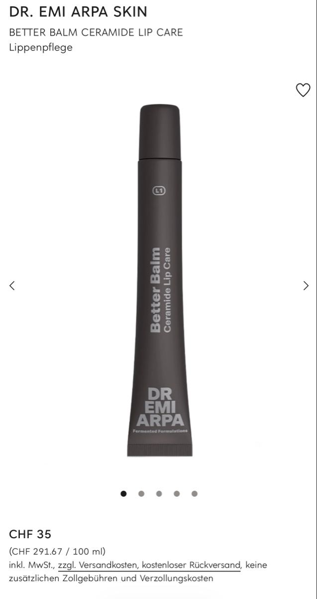 Cura del viso: Dr. Emi Arpa Better Balm Ceramide! – Usato da Baden venduto da Tiffany6878 3