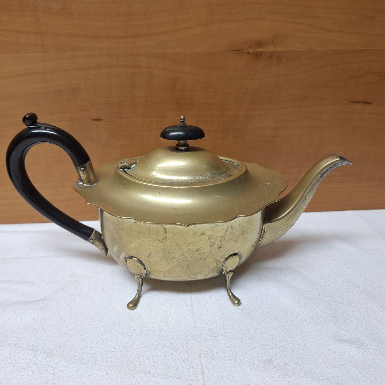 Teekannen: Antike Teekanne, Hard Soldered, England – Gebraucht aus Winterthur von Goldpipau 7