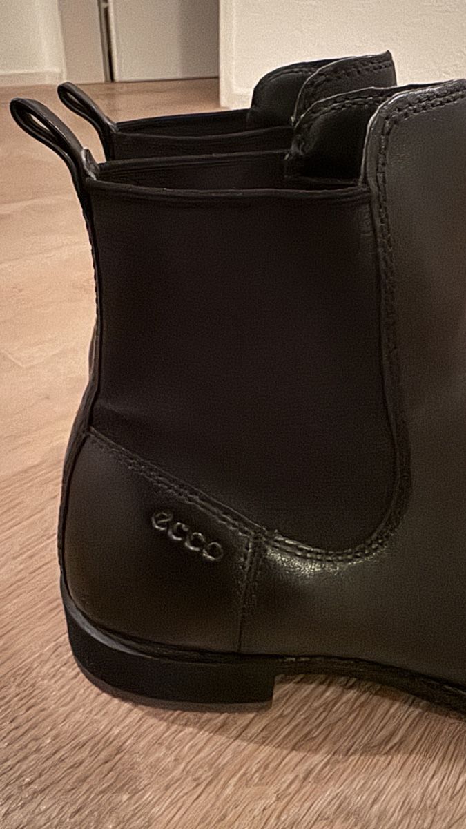 Ecco Scarpe da donna: Ecco Lederstiefeletten, Schwarz, Gr.37 – Nuovo (secondo la descrizione) da Hünenberg See venduto da Schulers 4