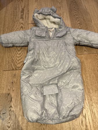 Staccato Baby Winterset Jacke mit Fusssack, Gr. 62/68 Top!