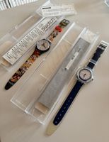 2x Swatch Gent NOS 90er –Small in Big 1997 & Upper East 1995