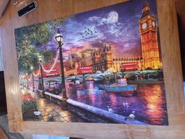 Educa Puzzle, 2000 Teile, London bei Nacht, komplett