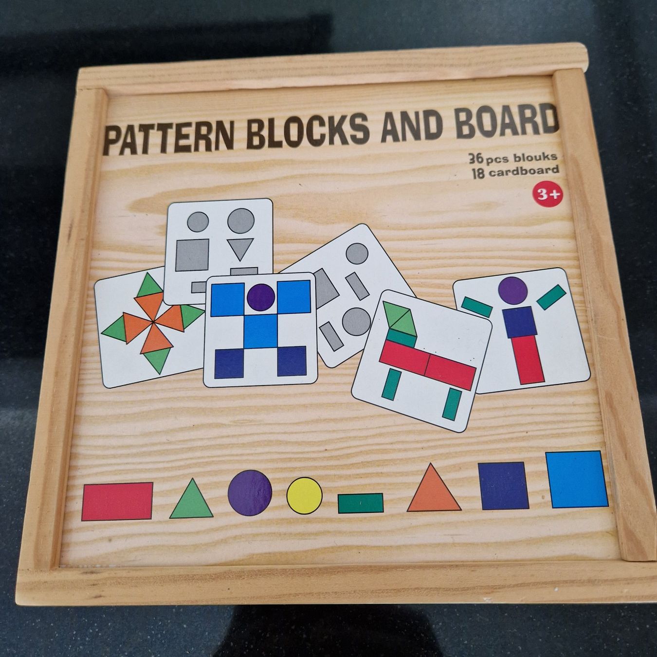 Giochi: Mustersteine Holz Lernspielzeug Kinder 3+ – Usato da Gränichen venduto da sunchi07
