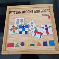 Mustersteine Holz Lernspielzeug Kinder 3+