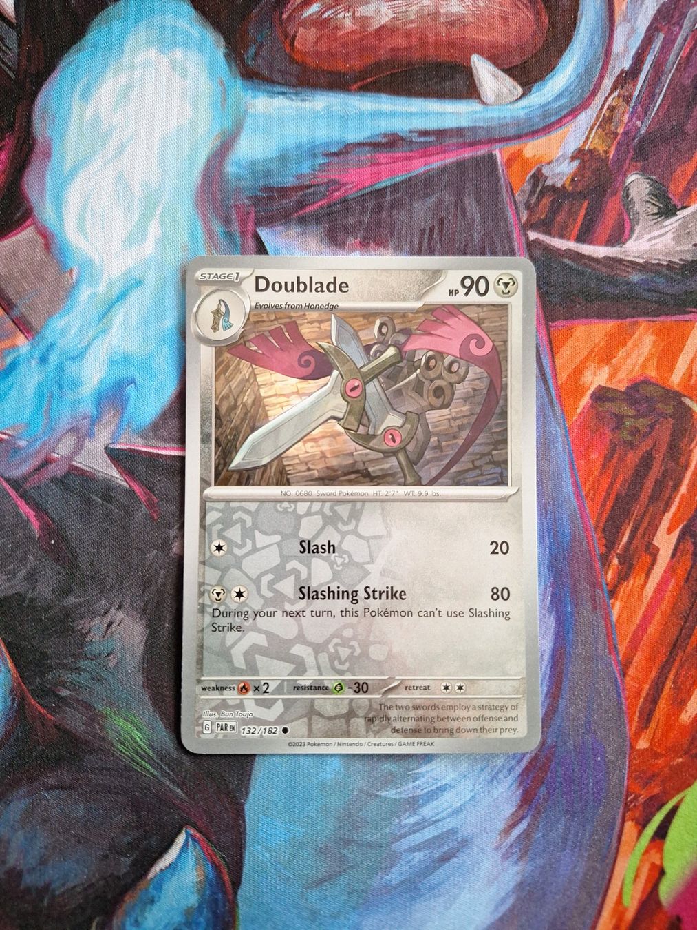 Pokémon Carte collezionabili: Doublade - Reverse Holo - Pokemon Paradox Rift – Usato da Altstätten SG venduto da GGsGameshop