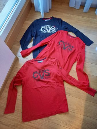3 langarm Shirts Grösse L