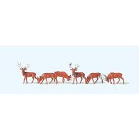 Preiser 79179N= 1 Set mit 6 Hirschen Spur N 1:160 - NEU