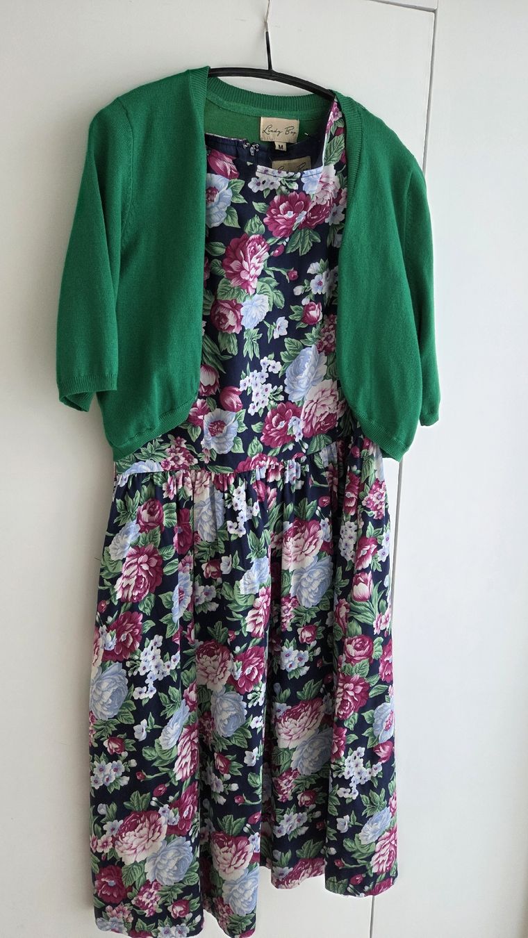 Vestiti: Blumiges Sommer Kleid Gr.40 & passende Jacke – Nuovo (secondo la descrizione) da Hausen am Albis venduto da pear04 4