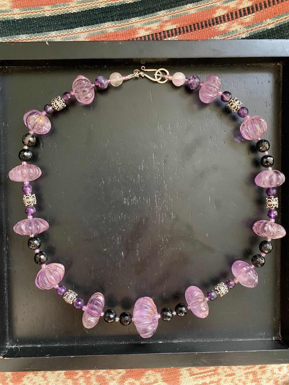 Catenine: Amethyst Kette – Nuovo (secondo la descrizione) da Birsfelden venduto da Exclusivity