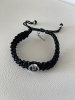 Stylisches POLICE Männerarmband - Schwarz/Silber
