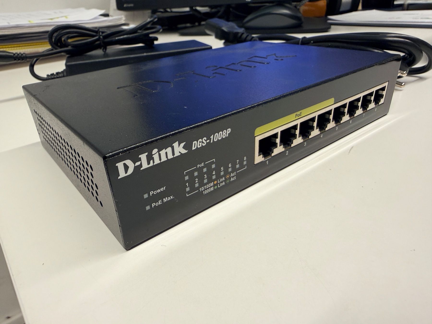 Dlink Hub & Switch: D-Link Switch POE - DGS 1008P – Usato da Solduno venduto da Kenny_G 3