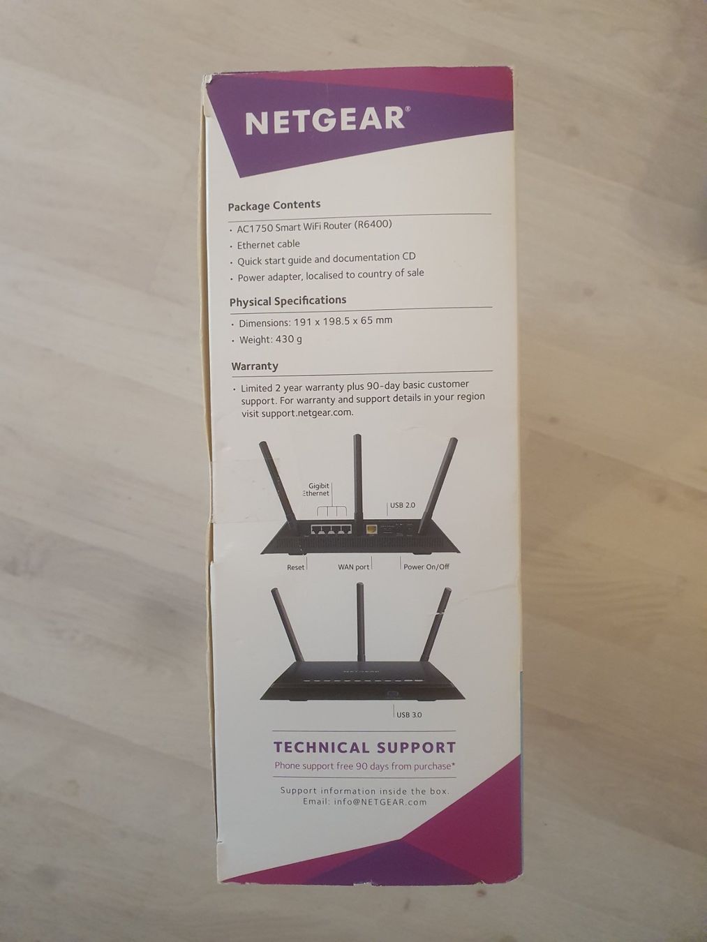 Netgear Modems & Router: Netgear AC1750  Smart WiFi Router – Gebraucht aus Boncourt von petrusco 2