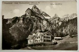 Braunwald - Hotel Niederschlacht 1921