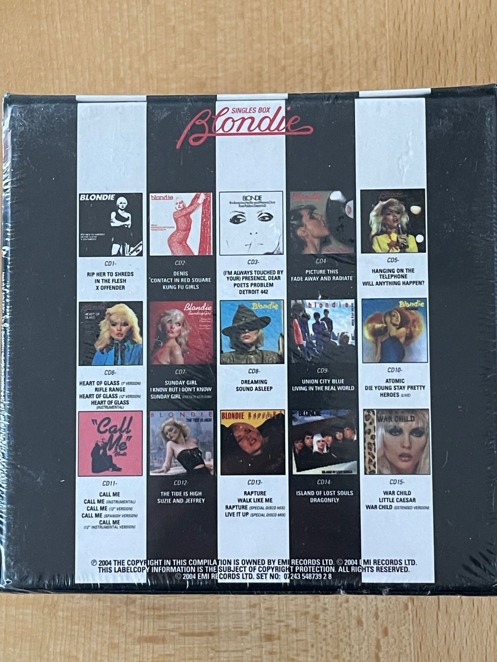 CD: Blondie Singles Box – Nuovo e nell'imballaggio originale da Rüti ZH venduto da alumedien 1