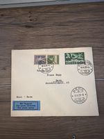Briefumschlag mit Briefmarken und Stempel Luftpost 1929