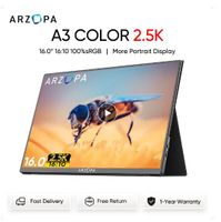 Tragbarer Monitor 16'' 2K 16:10 SRGB HDR für Mac Laptop PC