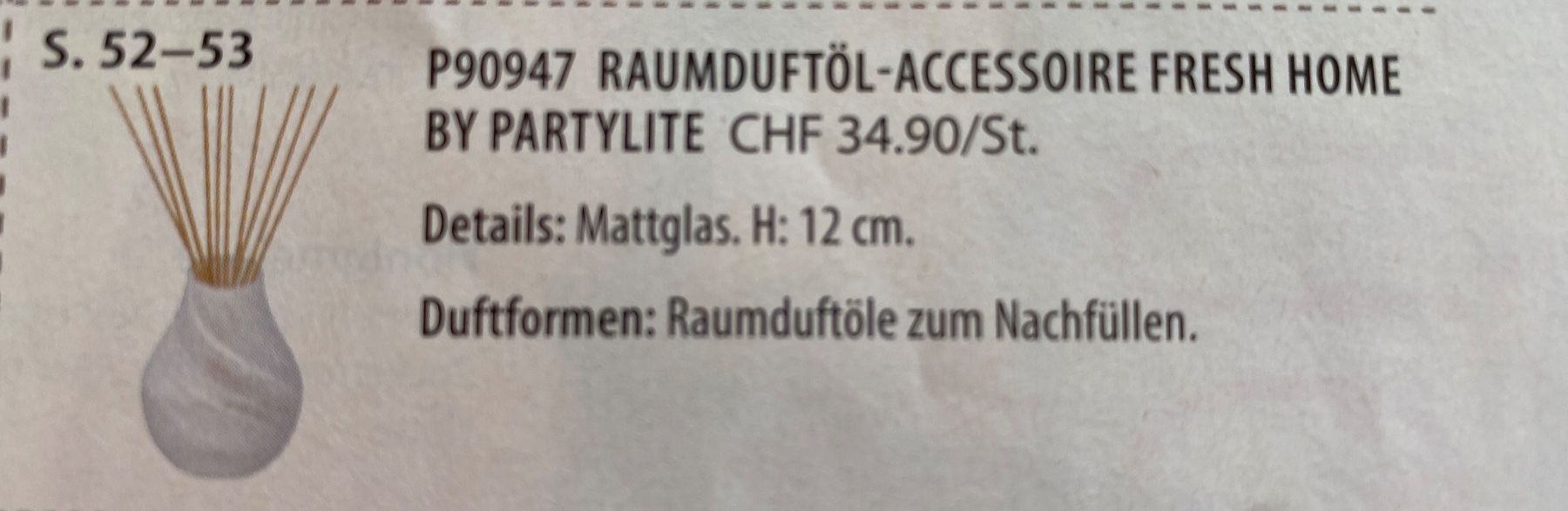 Vasi & Recipienti: Partylight Vase Raumbedufter Behälter – Nuovo (secondo la descrizione) da Hünibach venduto da nadalila 4