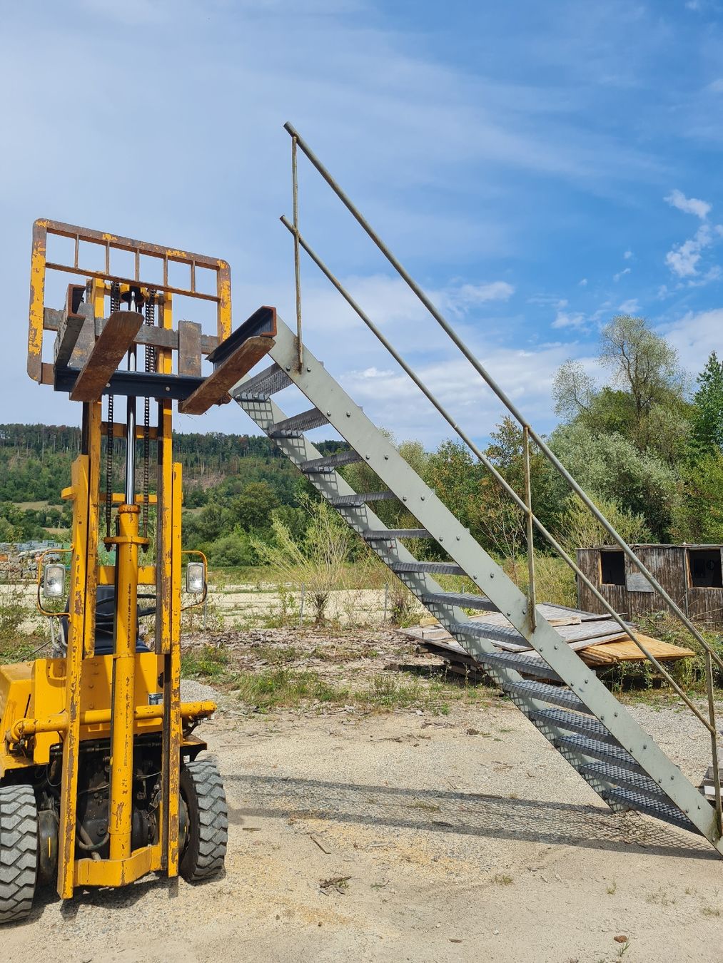 Treppen: Stahltreppe Massiv  – Gebraucht aus Bubendorf von meda0404 3