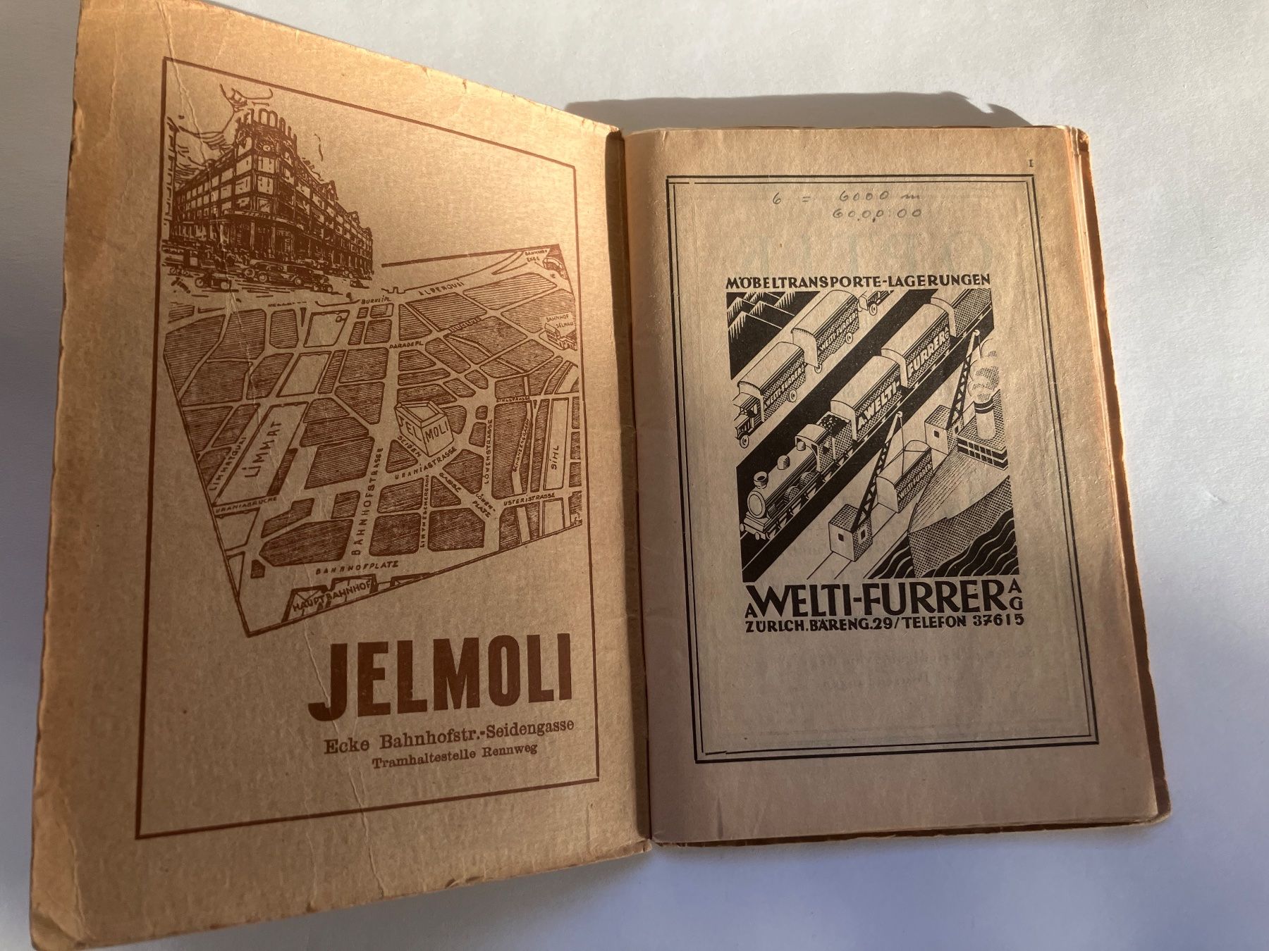 Cartoline: Verkehrsplan von Zürich – Usato da ZUERICH venduto da Carolus1 1