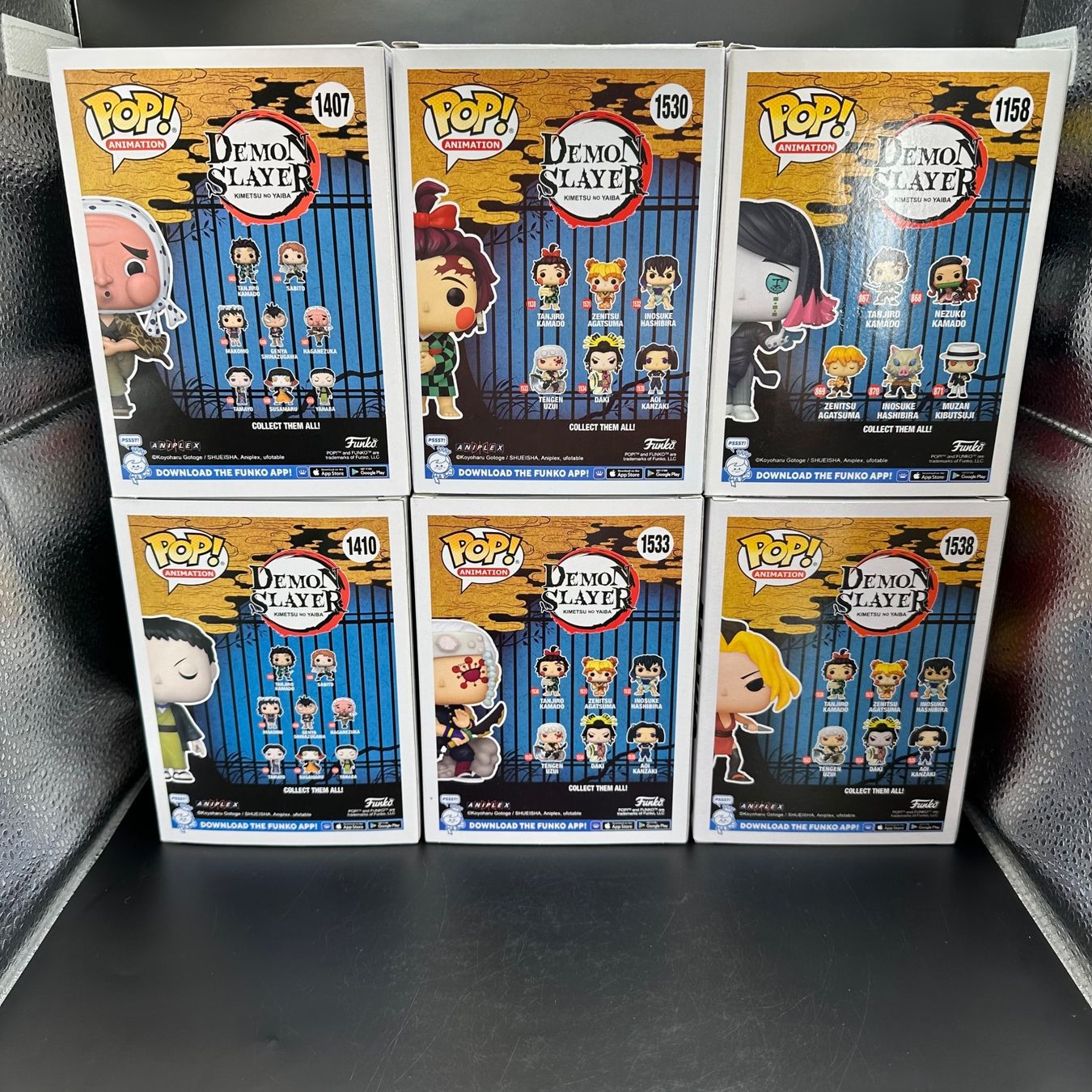 Funko Statuette: Funko Pop! Damon Slayer 6Stk Sammlung – Usato da Düdingen venduto da Nerdworld 1