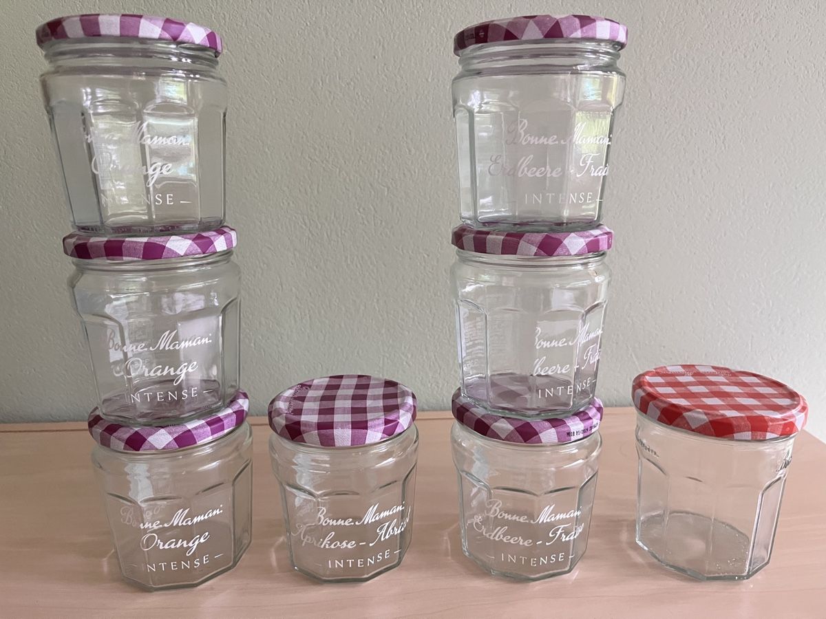 Contenitori & Simili: Bonne Maman Gläser Set, 7 Stück – Usato da Aarau venduto da PPhof96