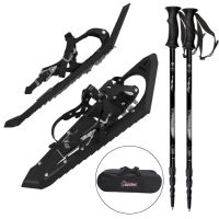 ALPIDEX 16007 Schneeschuhe Schwarz