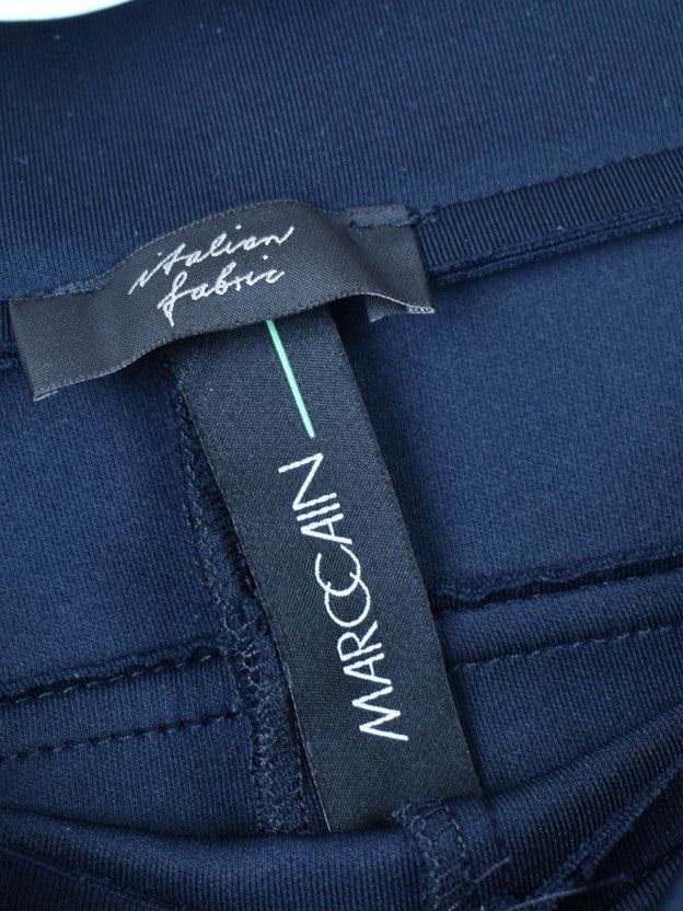 Marc Cain Pantaloni: Marc Cain Stretchhose, blau, Gr.34 (N1) – Usato da Nürensdorf venduto da 2ND_STORY 3