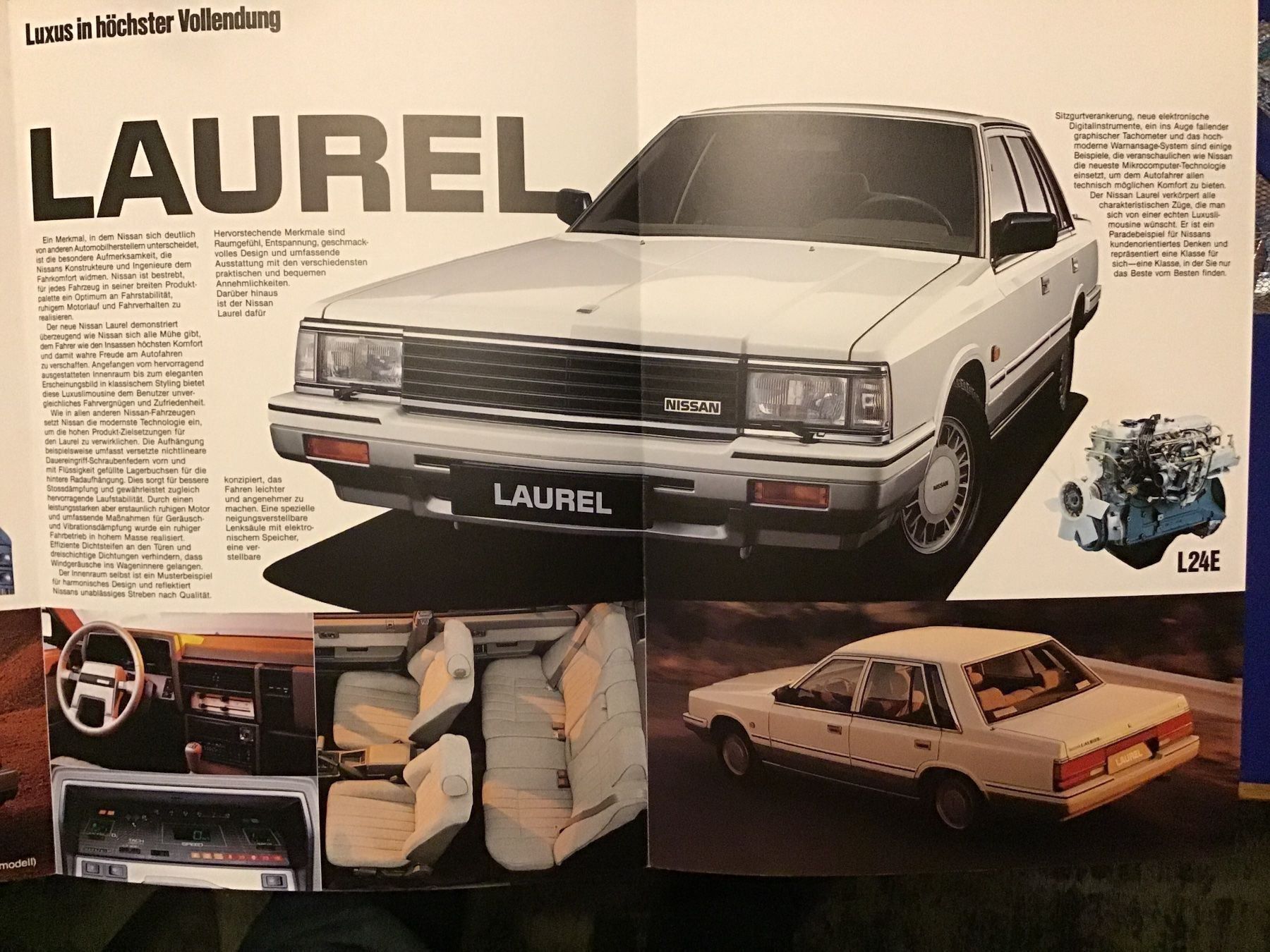 Nissan Documenti: Nissan Programm Faltprospekt 8 Seiten – Usato da Scherzingen venduto da Starseller62 3