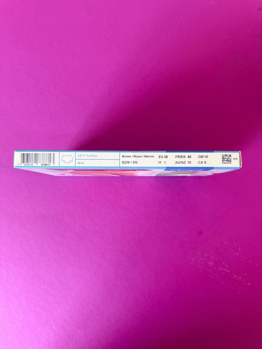 Sloggi Altra biancheria intima: SLOGGI Cotton, Slip Midi, Grösse 38, Farbe Braun – Nuovo e nell'imballaggio originale da Rudolfstetten venduto da gst_g7xl 1