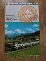 Bodensee-Toggenburg-Bahn Plakat 64x101cm.
