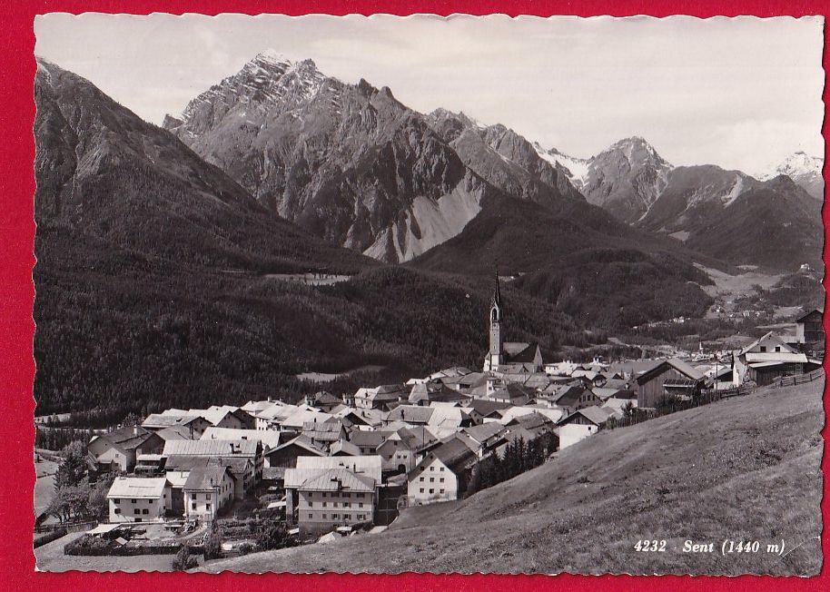 Ansichtskarten: SENT 1951 – Gebraucht aus Grüningen von Kartenlaube