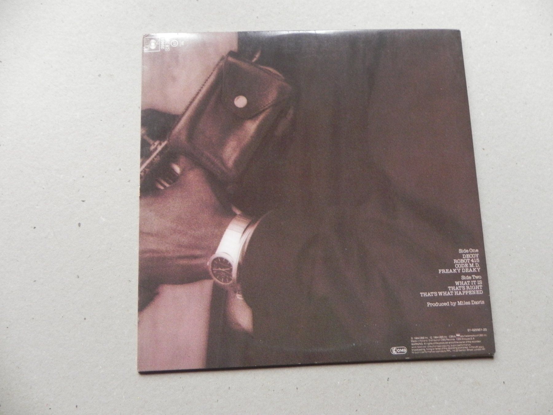 Dischi in vinile: LP USA Jazz Trompeter Miles Davis 1984 Decoy – Usato da Siebnen venduto da krimsie 1
