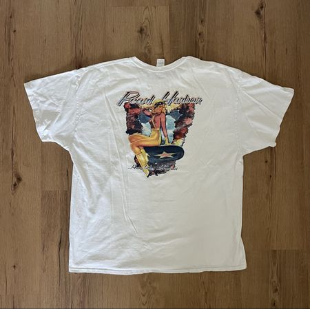 Vintage Hawaii Pearl Harbour Shirt Oversized