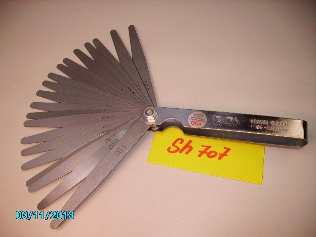 Misurare: Fühlerlehre 20 Blatt, 100mm – Usato da Urtenen-Schönbühl venduto da ATELIERXXI 1
