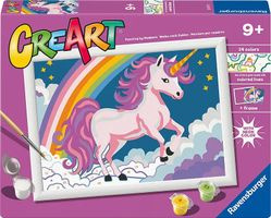Ravensburger Malen nach Zahlen, CreArt. Pink Unicorn