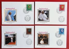 PRO JUVENTUTE SATZ 273 - 276 PAPST GENF PAPE GENEVE BIT 1982