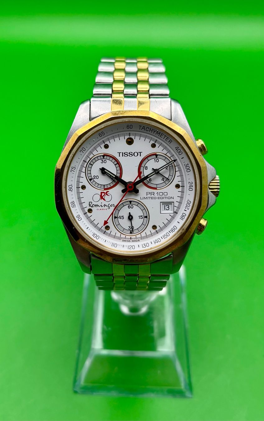 Tissot Orologi: TISSOT PR 100 CHRONOGRAPH ROMINGER CLASSIC – Usato da Rorschach venduto da ZeitWerk.10 4