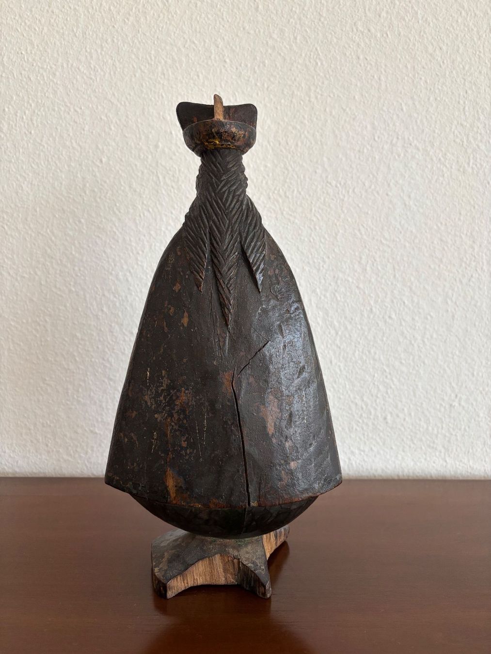 Sculture & Statue: Alte Marienfigur aus Holz – Usato da Oberwil BL venduto da severina010 2