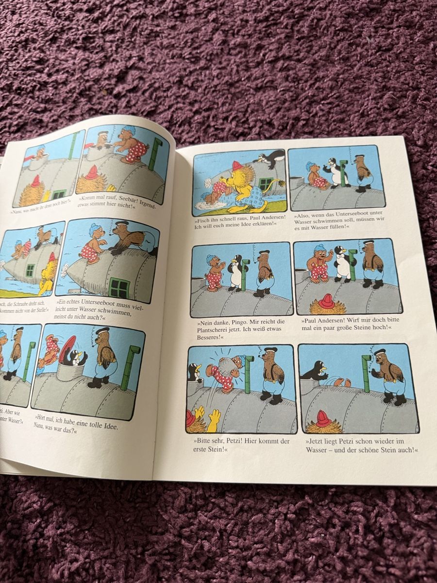 Fumetti: Petzi im Unterseeboot Comic Carlsen – Usato da Lyss venduto da nekoreh 6