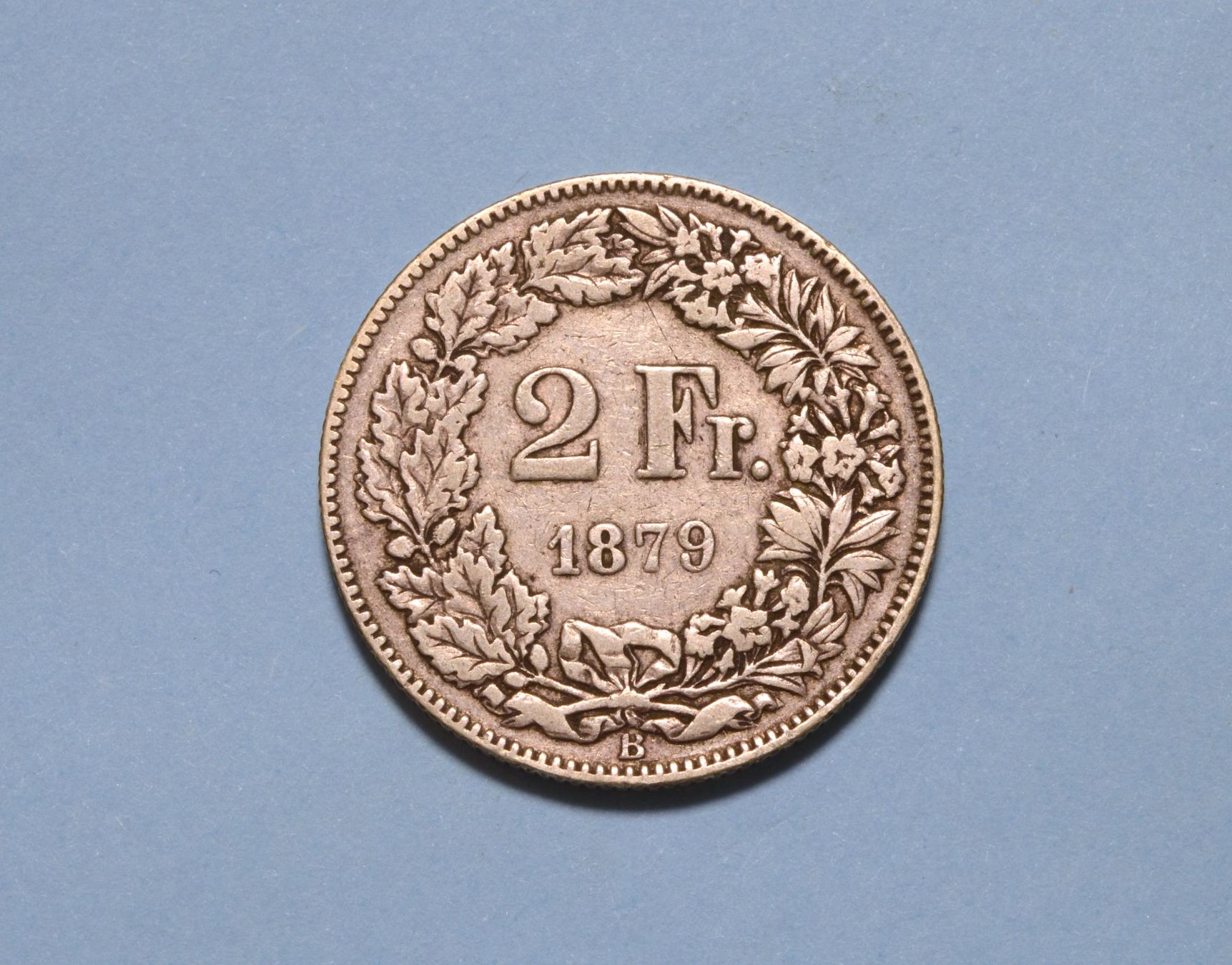 Alle Münzen: 2 Franken 1879 – Gebraucht aus Oberglatt ZH von dil_85sh 2