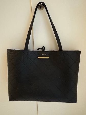 Guess - borsa nera e bianca