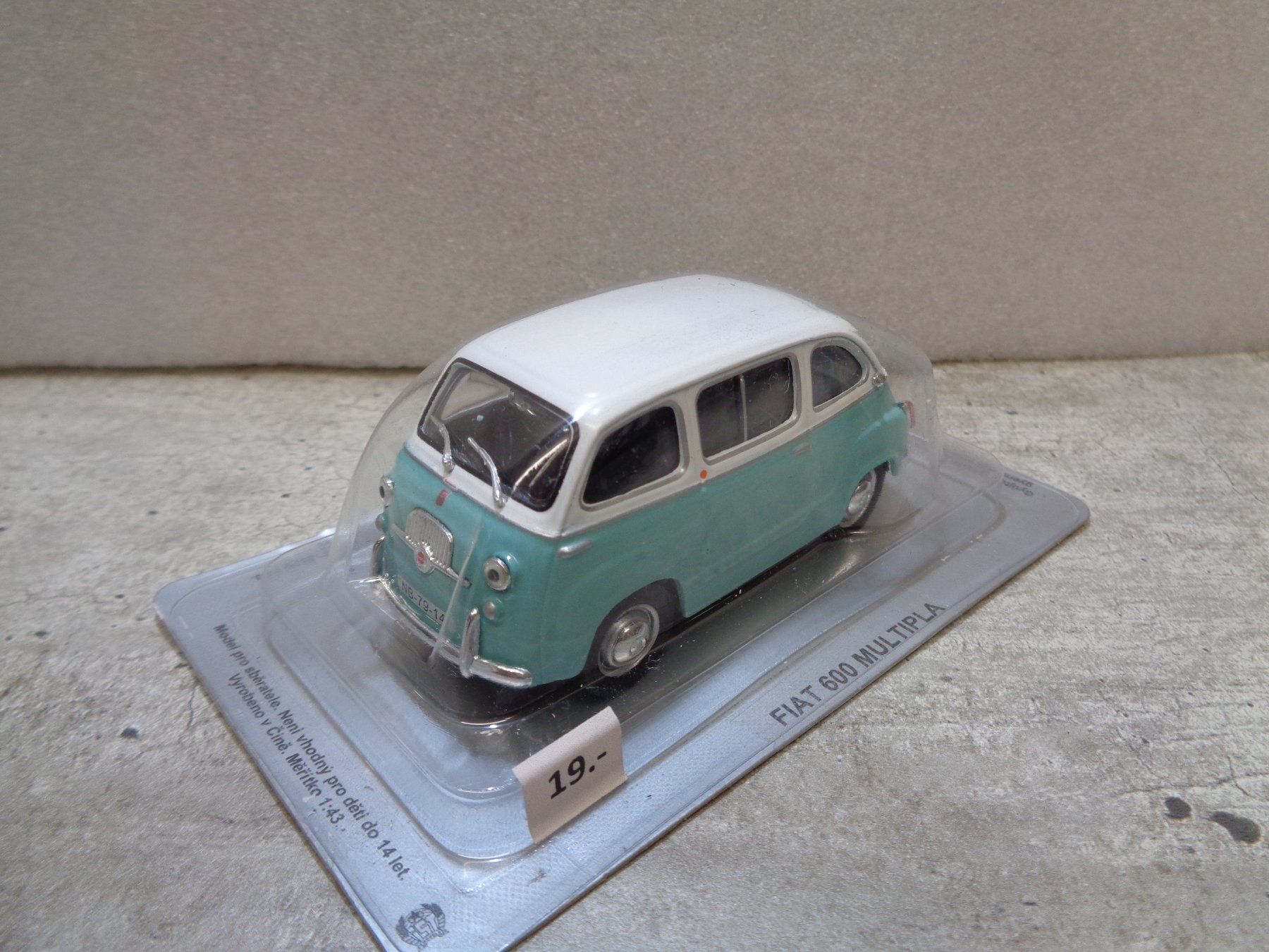 Fiat Modellautos: Ist 1:43 Fiat 600 Multipla – Neu und originalverpackt aus Reconvilier von rallycar
