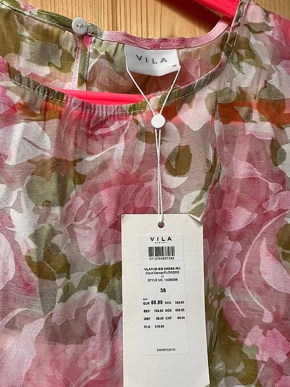 Vestiti: Robe fleurie Vila neuve avec étiquette ? taille 38 – Usato da Genève venduto da dre_gk92 2