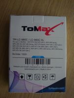 ToMax TM-LC-980C / LC-980C XL CYAN Tintenpatrone neu