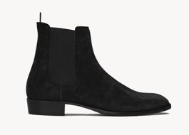 Saint Laurent, Wyatt Chelsea Boots in Suede, 41.5