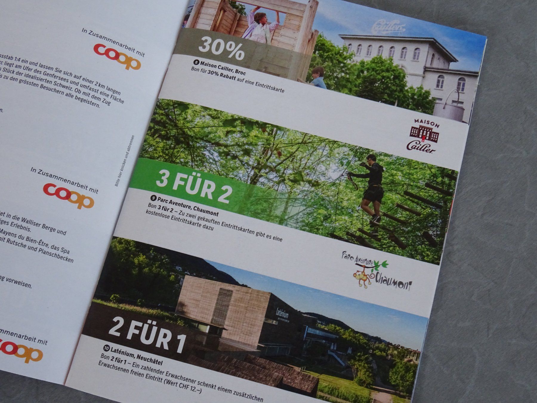Buoni: 40 Coop Erlebnisbons Schweiz – Nuovo e nell'imballaggio originale da Rothrist venduto da heinrich1966 3
